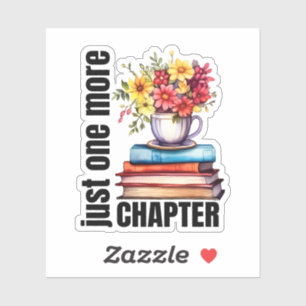 Sticker Drôle juste un autre amoureux du livre