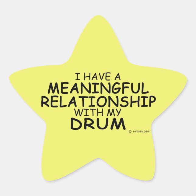 Sticker Drum Star (Devant)