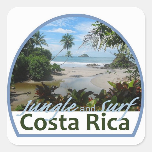 Sticker du Costa Rica (Devant)