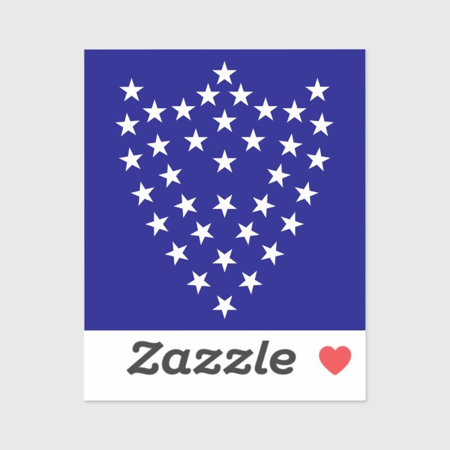 Sticker du drapeau de bataille du général Sherman  (Feuille)