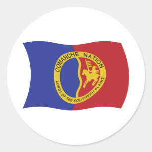 Sticker du drapeau de la nation Comanche