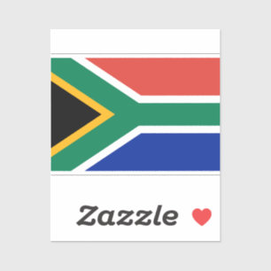 Sticker du drapeau sud-africain