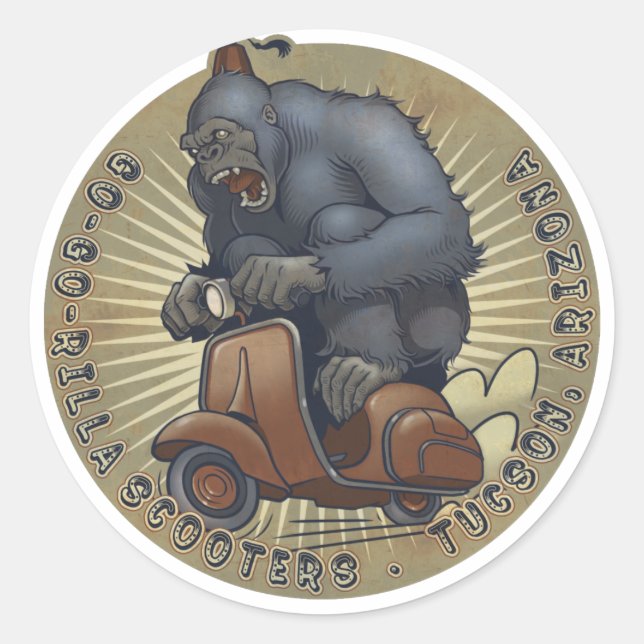 Sticker du logo couleur GGR (Devant)