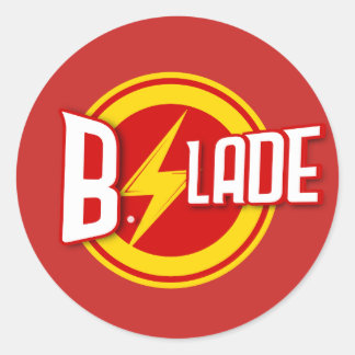 Sticker du logo du boulon à éclair B.Slade