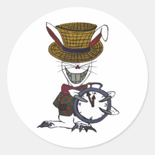 Sticker du logo du lapin blanc