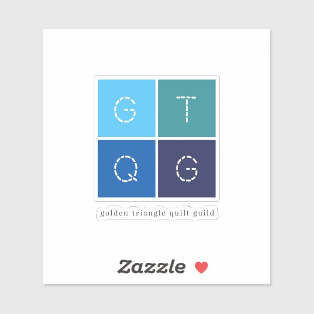 Sticker du logo GTQG (Feuille)