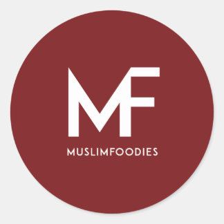 Sticker du logo MuslimFoodies