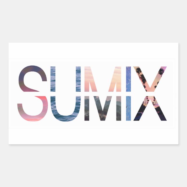 Sticker du logo Sumix (Devant)