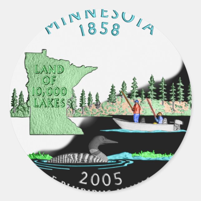 Sticker du Minnesota (Devant)