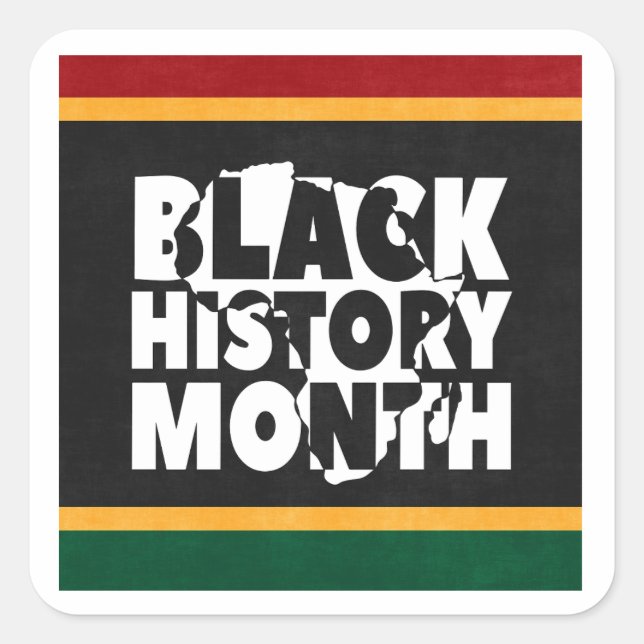Sticker du mois de l'histoire noire (Devant)