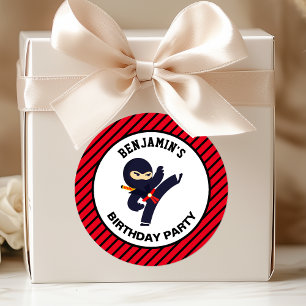 Sticker du parti Anniversaire de enfant guerrier m