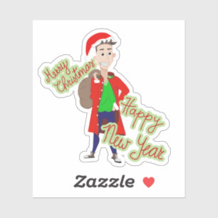 Sticker du Père Noël