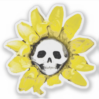 Sticker du Tournesol crânien