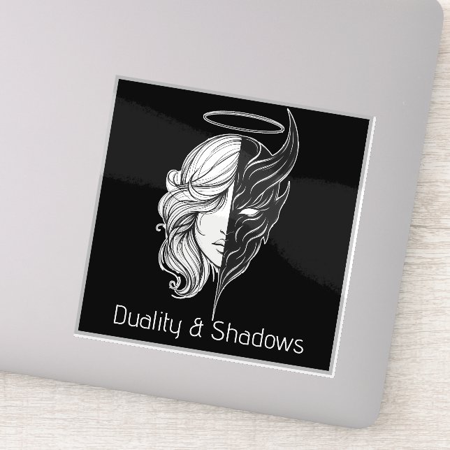 Sticker Duality and Shadow (Détail)