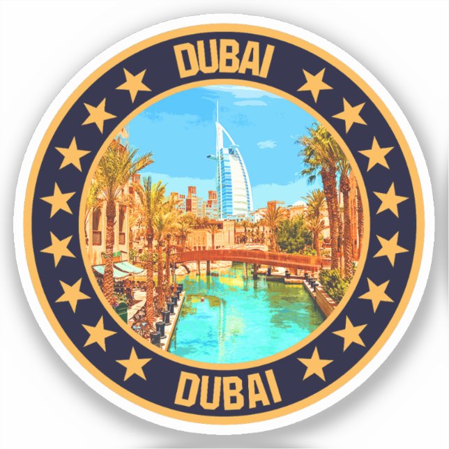 Sticker Dubaï (Recto)