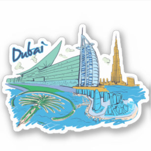 Sticker Dubaï