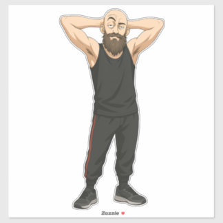 Sticker DuDe Stance Relaxée