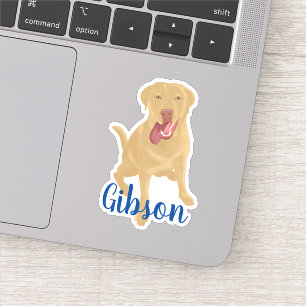 Sticker Dudley Labrador