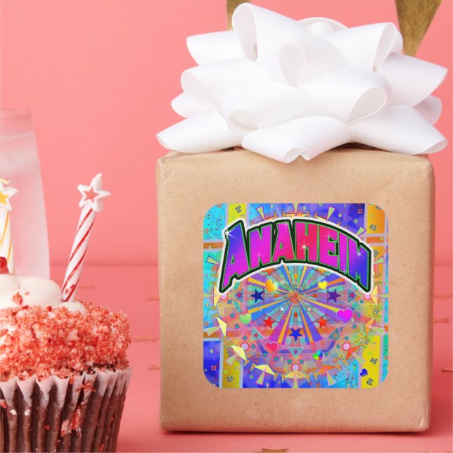 Sticker d'unité cosmique Anaheim (Fête)