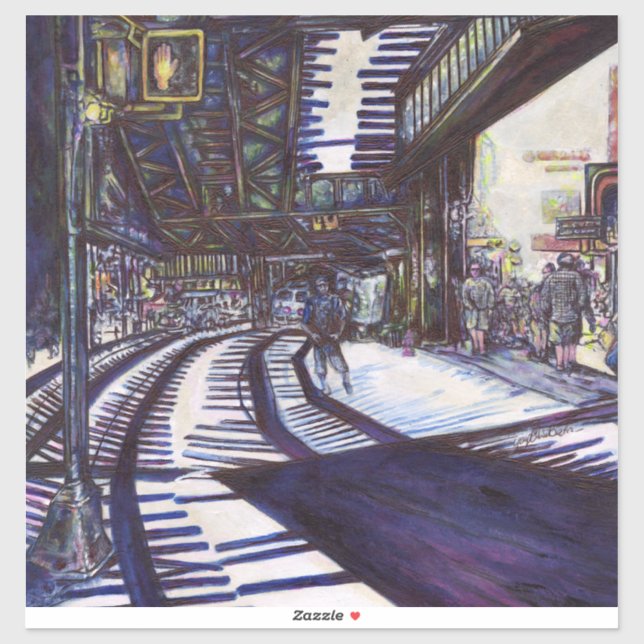 Sticker Dusting the Piano (Feuille)