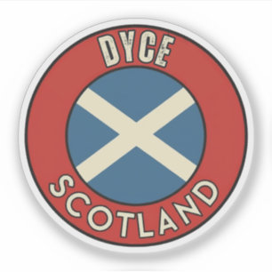 Sticker Dyce, Écosse