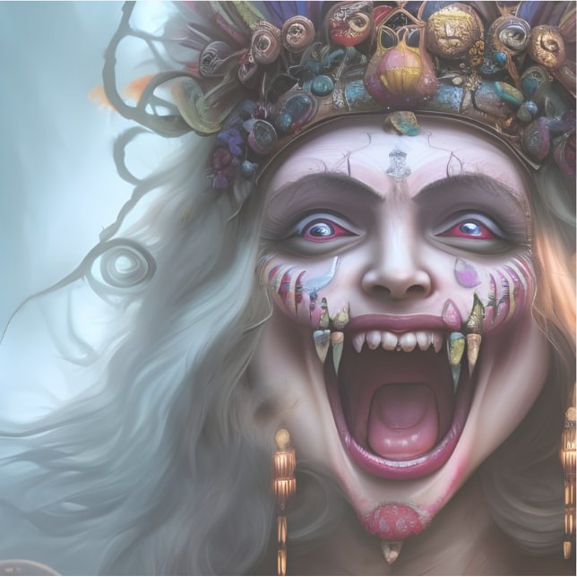 Sticker E.J. Gold Danseuse mystique Vinyl (Devant)