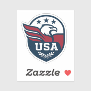 Sticker Eagle Crest