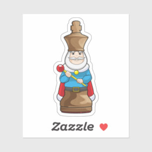 Sticker Échecs King Chess