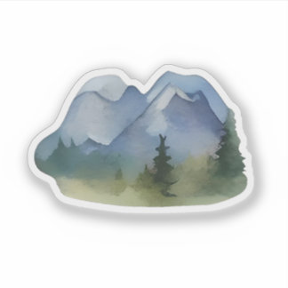 Sticker Échos sous les pics