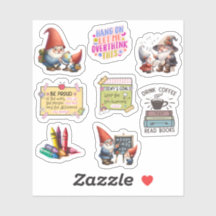 Ecole d'autocollants en vinyle coupé sur mesure