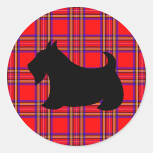 Sticker écossais écossais pour chien écossais