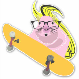 Sticker Écureuil coquin #147