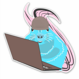 Sticker Écureuil coquin #154