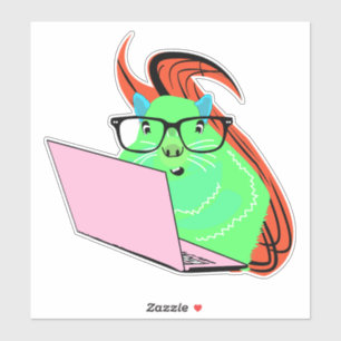 Sticker Écureuil coquin #163