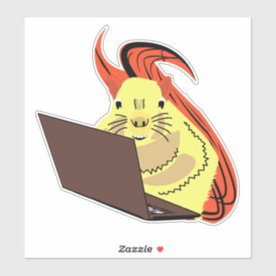 Sticker Écureuil coquin #51