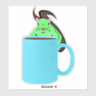 Sticker Écureuil coquin #522