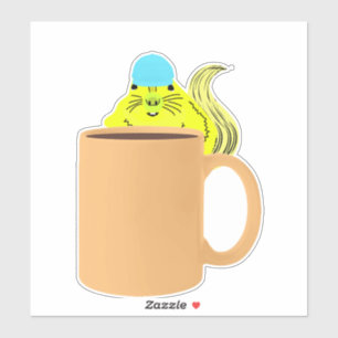 Sticker Écureuil coquin #764