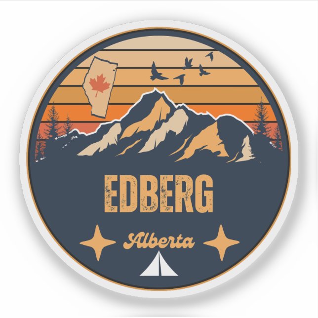 Sticker Edberg (Alberta) (Devant)
