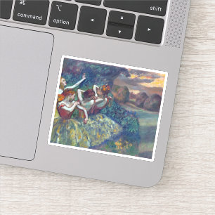 Sticker Edgar Degas Quatre Danseurs