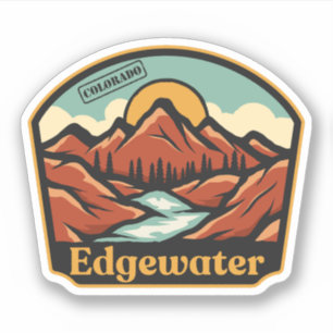 Sticker Edgewater, Colorado