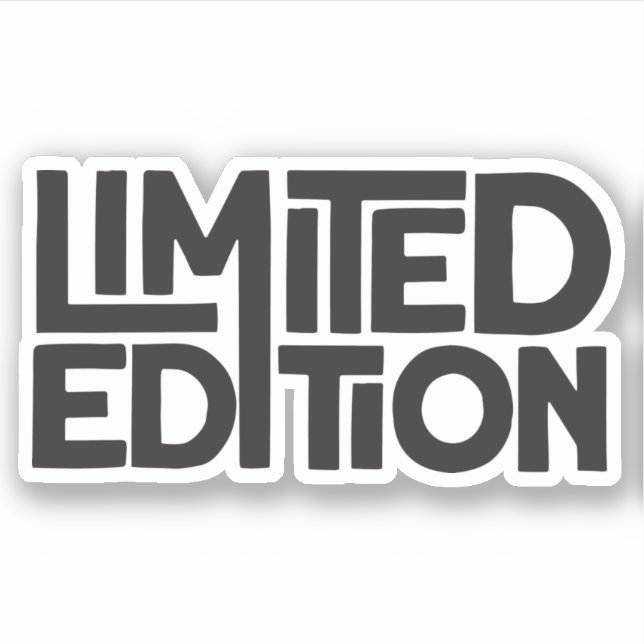 Sticker Edition limitée (Devant)
