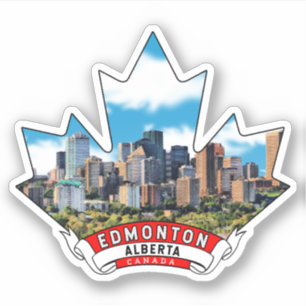 Sticker Edmonton (Alberta) Canada