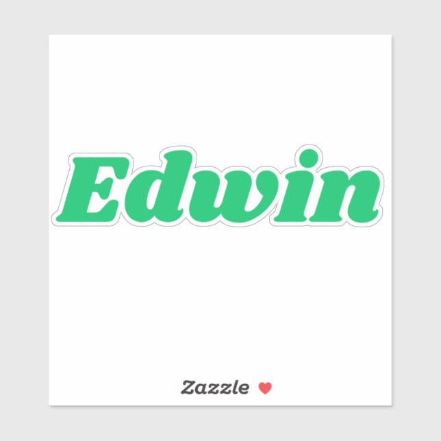 Sticker Edwin (Feuille)