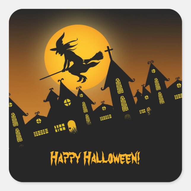 Sticker éffrayant Halloween 2 (Devant)