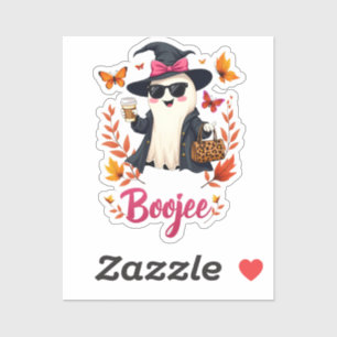 Sticker Éffrayant Halloween Boojee Sassy Classy Ghost