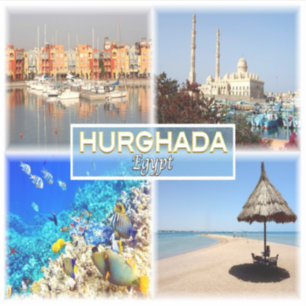 Sticker EG Égypte - Hurghada - mer rouge -