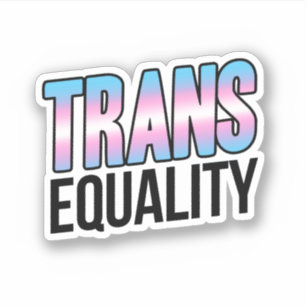 Sticker Égalité Trans