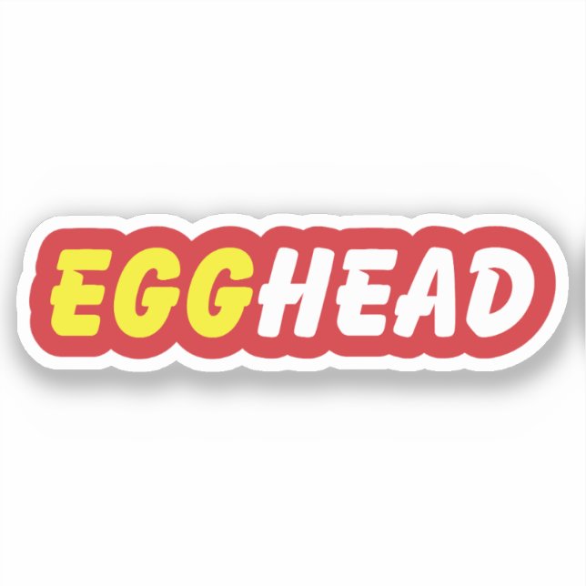 STICKER EGGHEAD (Recto)