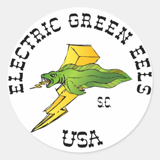 Sticker EGS Electric Eels (Devant)