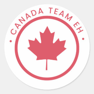 Sticker Eh Équipe Canada